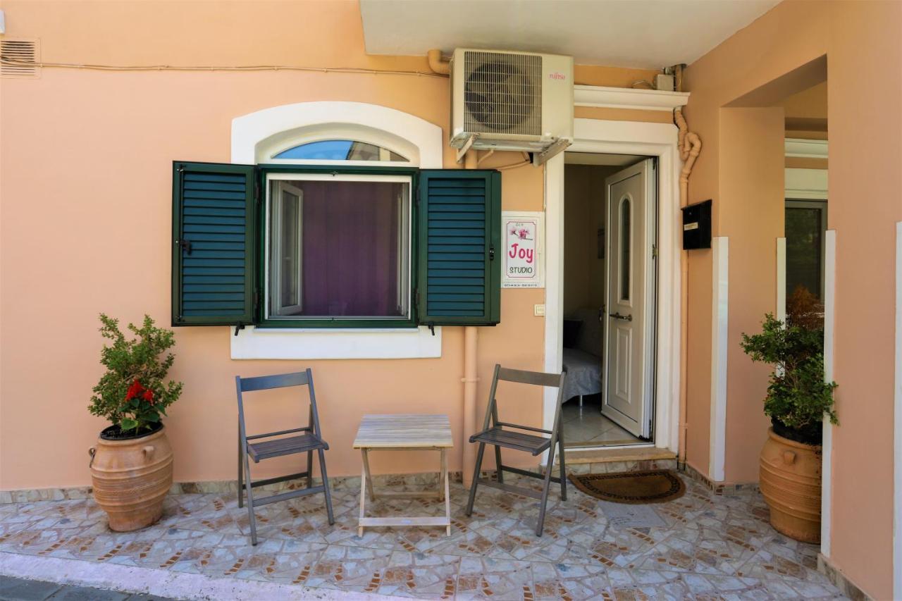 Joy New Port Studio Corfu Town Exteriör bild