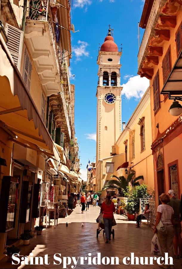 Joy New Port Studio Corfu Town Exteriör bild